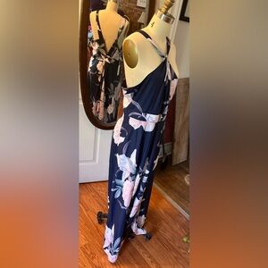 PETAL & PUP CUT OUT SUMMER DRESS BLUE/PINK size 12